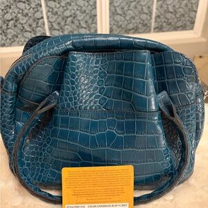 Patricia Nash Crocodile Embossed Bag